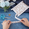 5 Yards Cotton Sewing Tape with Metal Ring DIY-OC0012-98-3