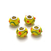 Handmade Lampwork European Beads LPDL-N001-007-B07-2