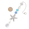 Glass Hanging Suncatchers HJEW-JM04579-01-3