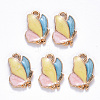 Alloy Enamel Pendants X-ENAM-N054-016-2