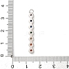 Brass Micro Pave Cubic Zirconia Pendants KK-A295-06C-P-3