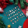 38Pcs Christmas Alloy Enamel Pendants JX266A-5