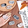 2 Sets 2 Styles Ceramic Chopstick Stands DJEW-CP0001-36A-3