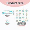 DIY Brooch Making Kits DIY-TA0014-89-4