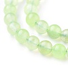 Natural Prehnite Beads Strands X-G-I250-01C-3