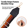 Stripe Pattern Polyester Adjustable Webbing Bag Straps FIND-WH0126-315A-3