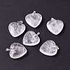 Natural Quartz Crystal Pendants G-G956-B56-FF-1