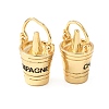 Brass Enamel Pendants KK-CJCF389-01G-RS-2
