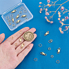 30Pcs 3 Styles Brass & 304 Stainless Steel Jump Rings FIND-ME0001-80-5
