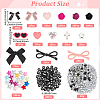 DIY Resin Rhinestone & ABS Plastic & Plastic Cabochons FIND-SC0021-32-2