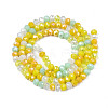 Opaque Glass Beads Strands GLAA-T006-07-A06-3