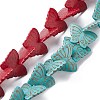 Synthetic Turquoise Beads Strands G-P505-02-1