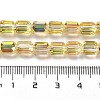 Electroplate Glass Beads X1-EGLA-D030-19G-4