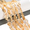 Natural Citrine Beads Strands G-P497-01C-39-2