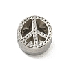 Tarnish Resistant 304 Stainless Steel Beads Rhinestone Settings LS-STAS-A091-07P-2