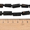 Natural Black Tourmaline Beads Strands G-F716-01-B01-6