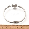 304 Stainless Steel Hinged Bangles for Women BJEW-F474-38P-5