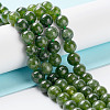 Dyed Natural Malaysia Jade Beads Strands G-G021-02C-13-3