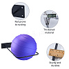 Iron Wall Mounted Sport Ball Storage Holder AJEW-WH0596-658-3