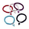 Stretch Charm Bracelets BJEW-JB05234-1