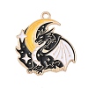 Alloy Enamel Pendants ENAM-P258-05D-G-1