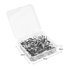 90Pcs 6 Styles 304 Stainless Steel Ball Chain Connectors STAS-CJ0002-11-8