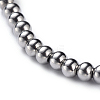 Glass Beads Stretch Bracelets BJEW-JB04410-03-3