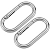 6Pcs Alloy Spring Gate Rings FIND-SP0001-24P-7
