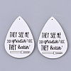 PU Leather Big Pendants LS-X-FIND-R072-10-B07-1