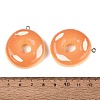Opaque Resin Imitation Food Pendants RESI-Q232-08D-3