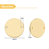 Smooth Brass Links KK-BC0001-51G-2