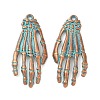 Alloy Pendants PALLOY-D313-03B-1