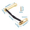 Stainless Steel Swing Bar Door Lock LS-SW-TAC0002-02B-3