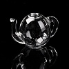 Round Mechanized Blown Glass Teapot LS-GLAA-P052-01-2