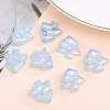 Christmas Rainbow Iridescent Plating Acrylic Beads MACR-WH20003-04F-1