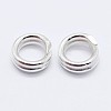 20Pcs 925 Sterling Silver Split Jump Rings STER-SC0001-42S-02-2
