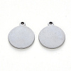 Tarnish Resistant 304 Stainless Steel Pendants STAS-N092-23B-2