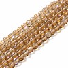 Synthetic Moonstone Beads Strands G-E573-02A-22-1