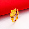 Alloy with Brass Finger Rings FS-WG26B4E-05-1