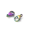304 Stainless Steel Lobster Claw Clasps STAS-T065-10mm-34RC-2