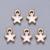 Alloy Enamel Charms ENAM-S121-029B-2