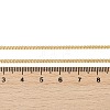 Brass Curb Chain Necklaces X-NJEW-K123-09G-4