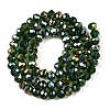 Electroplate Glass Beads Strands LS-EGLA-A044-T6mm-B24-3