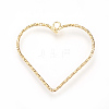 Brass Pendants KK-Q735-24G-2