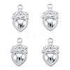 Non-Tarnish 201 Stainless Steel Pendants STAS-N098-232P-2