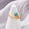 304 Stainless Steel Cuff Rings RJEW-D317-02C-G-1