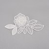 Milk Fiber Lace Embroidery Costume Accessories DIY-WH0019-52-2