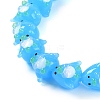 Handmade Lampwork Beads Strands LAMP-P066-03-4