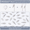 Unicraftale 30Pcs 3 Styles  202 Stainless Steel Pendants STAS-UN0049-62-5