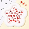 200Pcs 6 Styles Transparent & Opaque Acrylic Beads TACR-FS0001-54F-7